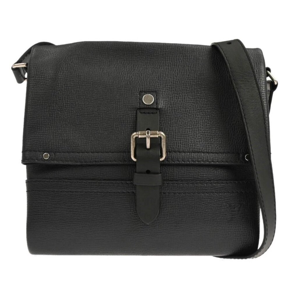 Louis Vuitton Black Utah Canyon Messenger PM Shoulder Bag M54962 CA4157 156048 - Picture 1 of 12